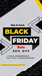 Black Friday Kids & Youth Special - 30% Off!